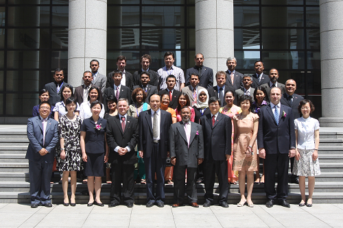 h视频
代表应邀参加商务部援外培训工作经验交流会